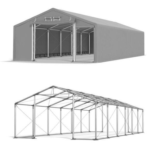 Lagerzelt 5x12m industriezelt - 5x12m,
